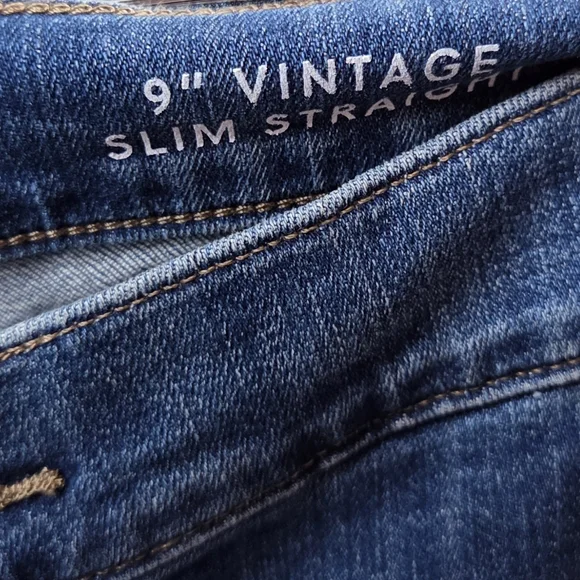 J. Crew 9" vintage slim-straight jean in Bensen wash Size 37 Plus Size - Picture 6 of 7